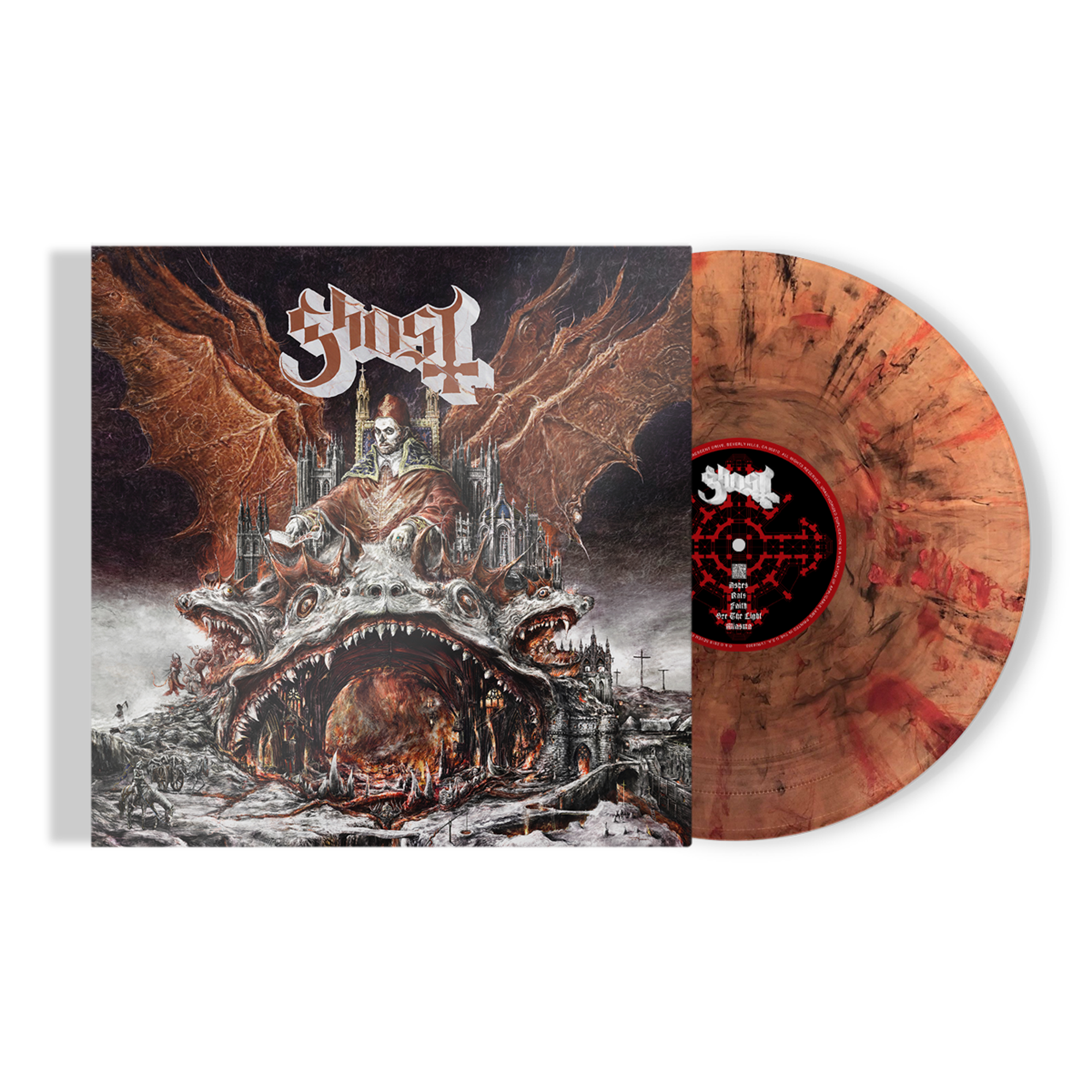 GHOST ‘PREQUELLE’ LP - LTD. 750 - ASHES