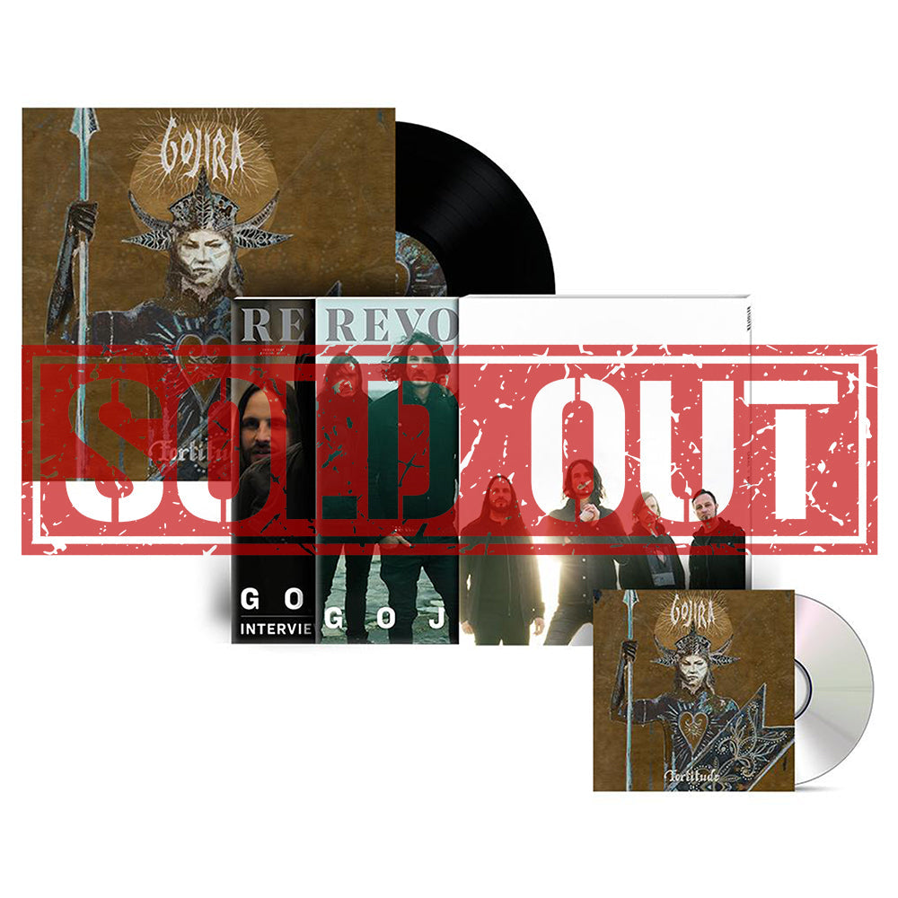 REVOLVER x GOJIRA SPRING 2021 ISSUE SLIPCASE & 'FORTITUDE' LP + CD BUNDLE - EXCLUSIVE - LTD. 250