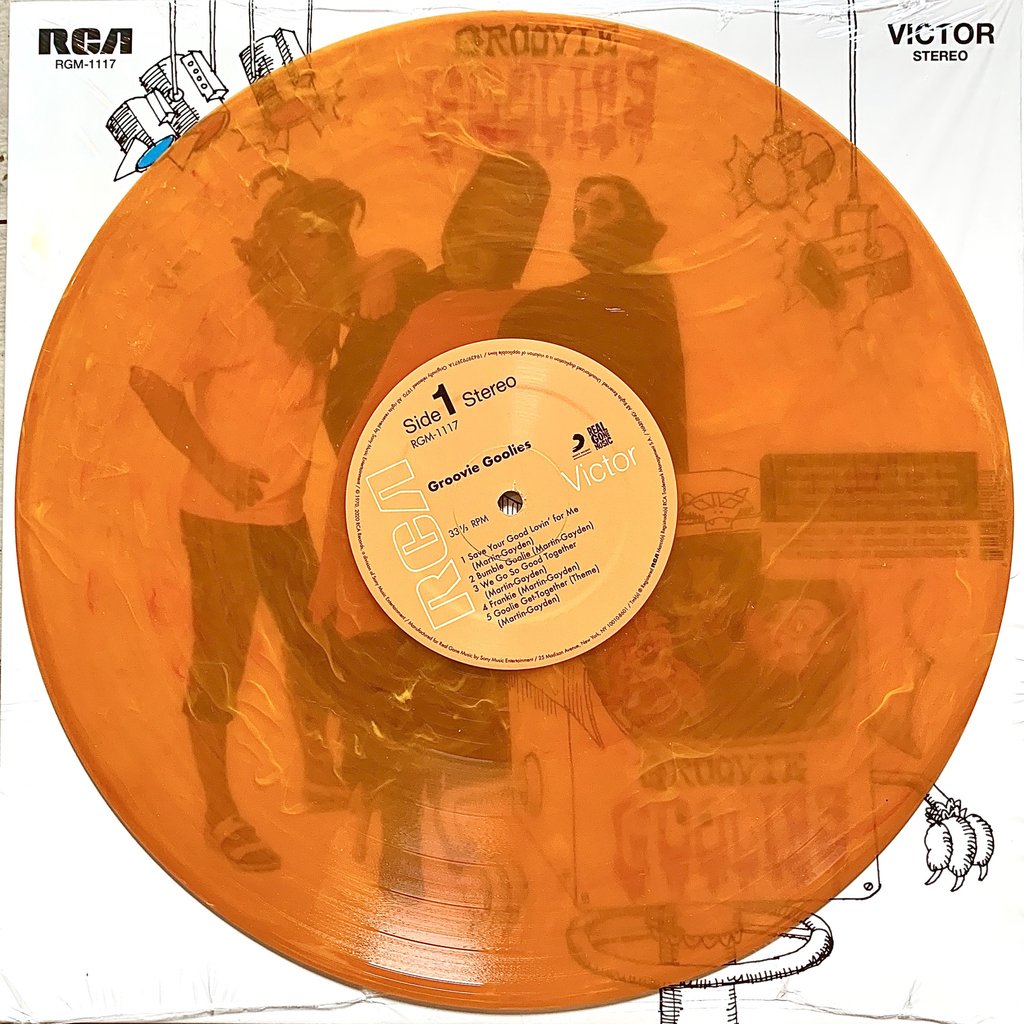 GROOVIE GOOLIES 'GROOVIE GOOLIES' LP - PUMPKIN ORANGE