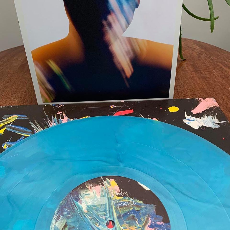 MARTIN GORE 'THE THIRD CHIMPANZEE' LP - AZURE BLUE