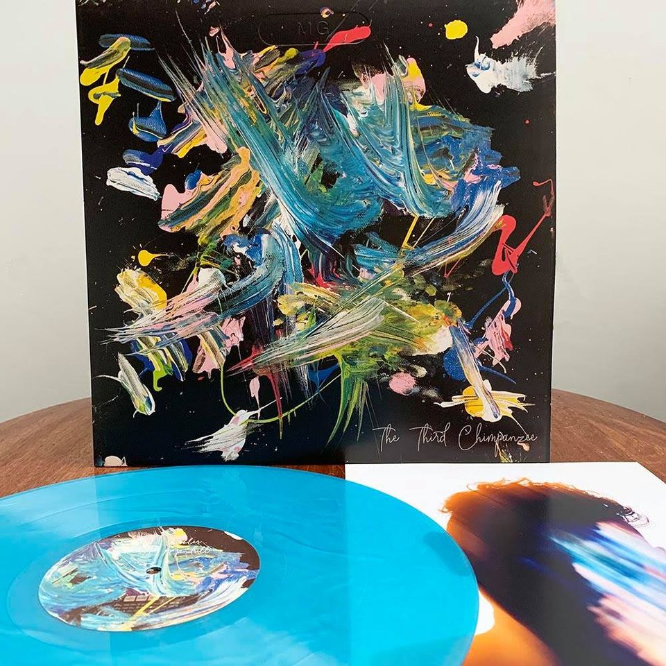 MARTIN GORE 'THE THIRD CHIMPANZEE' LP - AZURE BLUE