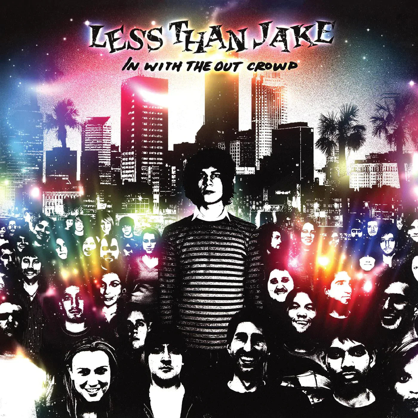LESS THAN JAKE 'IN WITH THE OUT CROWD' LP - GRAPE