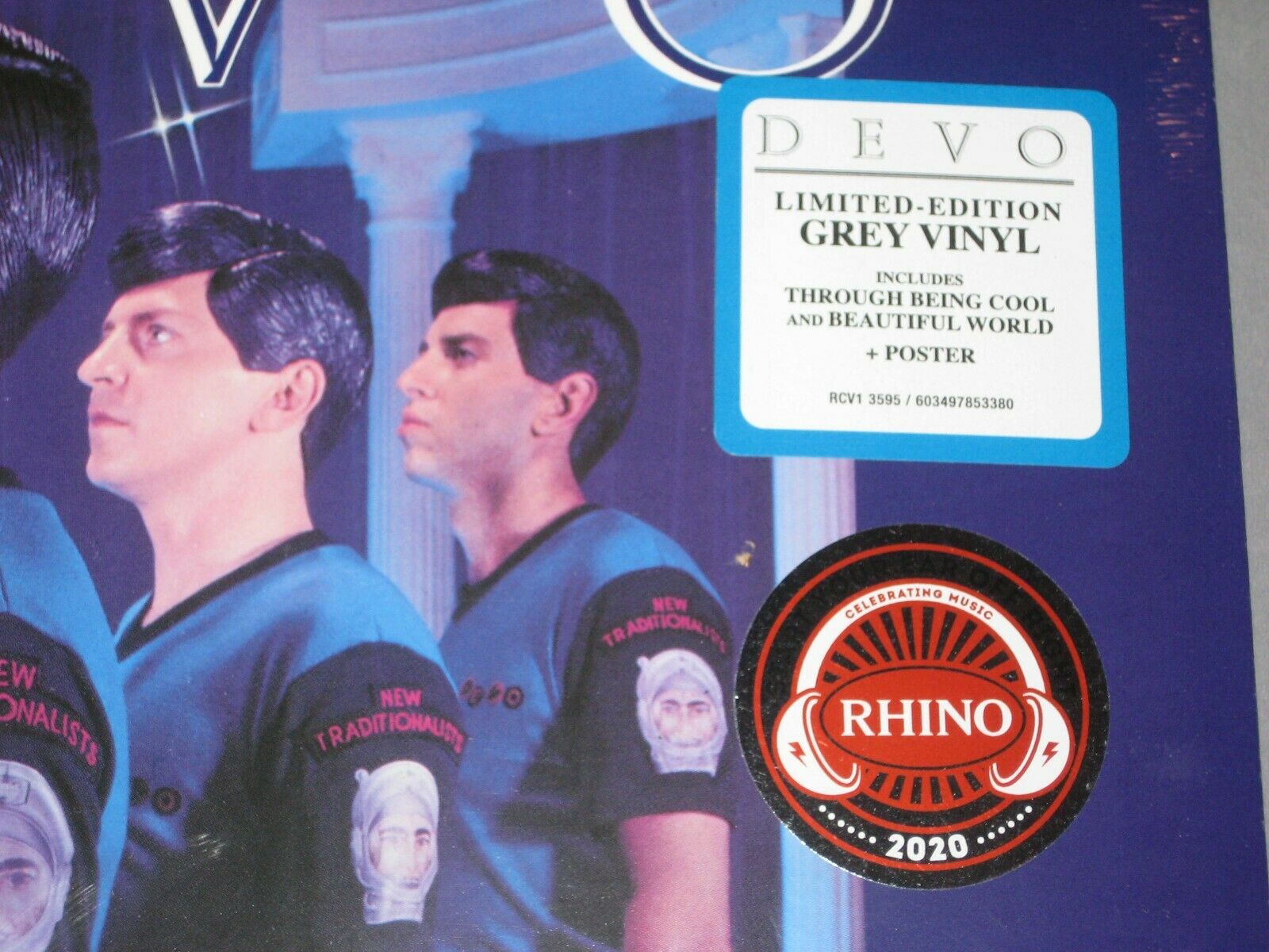 DEVO 'NEW TRADITIONALISTS' LP - GREY