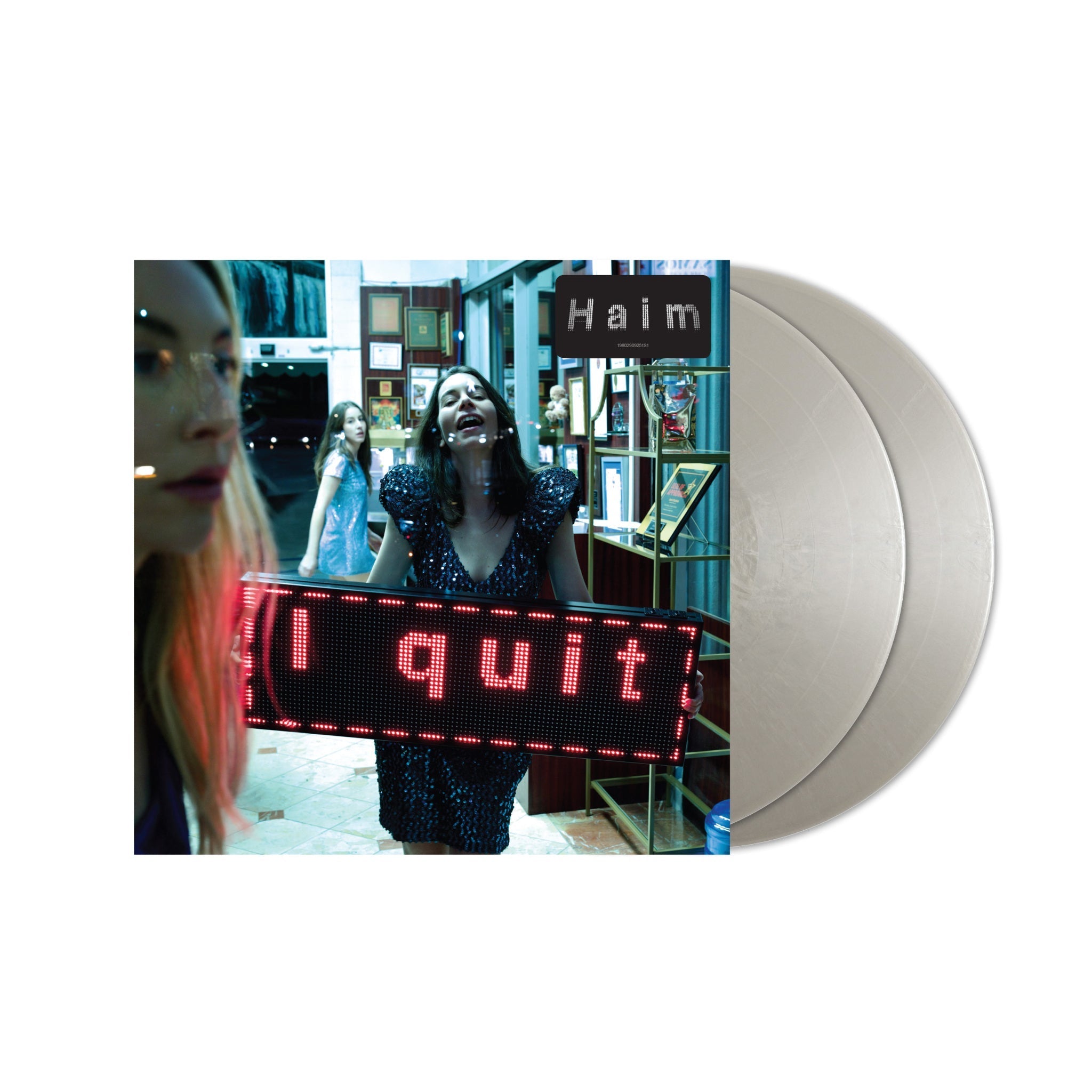 HAIM 'I QUIT' 2LP - METALLIC SILVER
