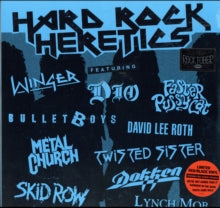 VARIOUS ARTISTS 'HARD ROCK HERETICS' LP - RED/BLACK
