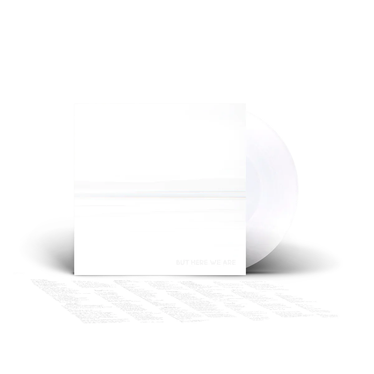 FOO FIGHTERS 'BUT HERE WE ARE' LP - WHITE