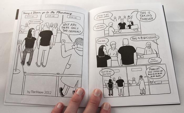 HENRY & GLENN FOREVER & EVER  #3 COMIC