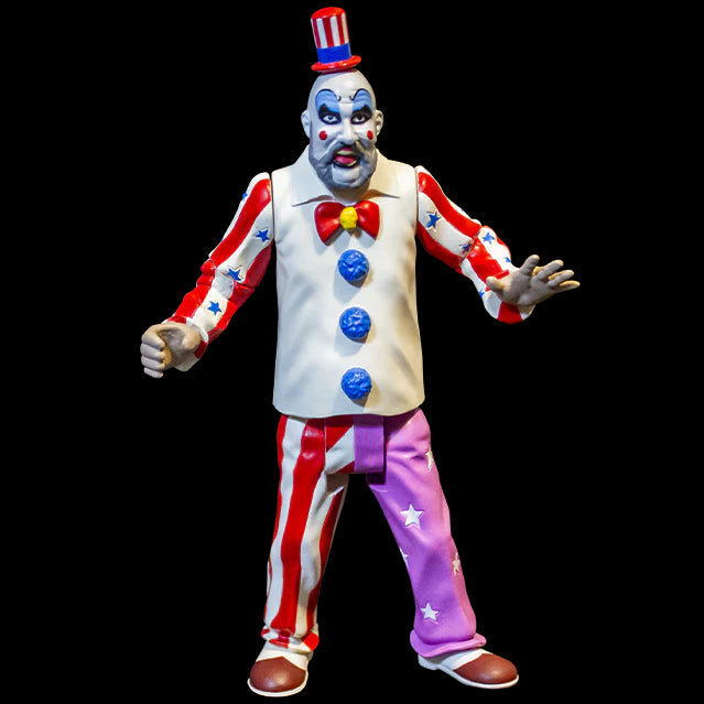 House of 1000 Corpses Captain Spaulding 5 Inch Action Figure Full Body no Background