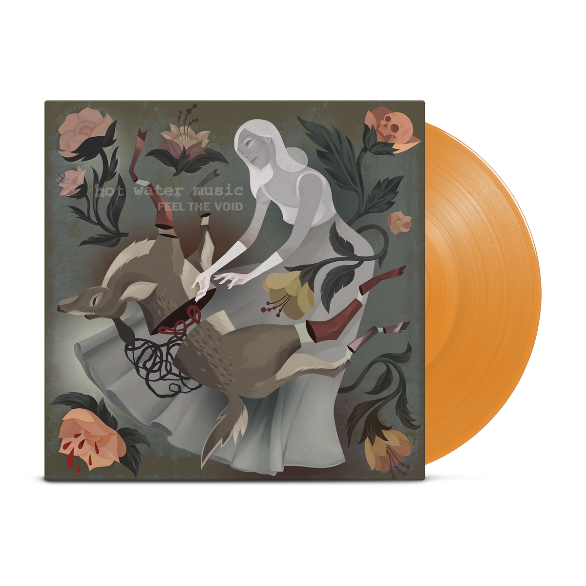 HOT WATER MUSIC 'FEEL THE VOID' LIMITED EDITION LP – EXCLUSIVE - LTD. 300 - TANGERINE