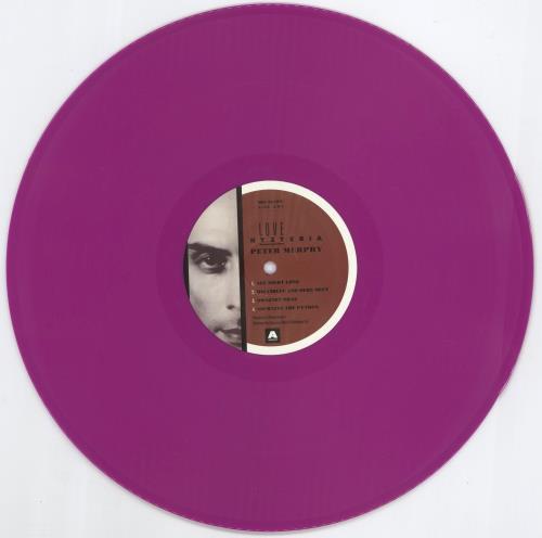 PETER MURPHY 'LOVE HYSTERIA' LP - INDIGO