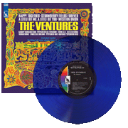 THE VENTURES 'SUPER PSYCHEDELICS' LP - BLUE