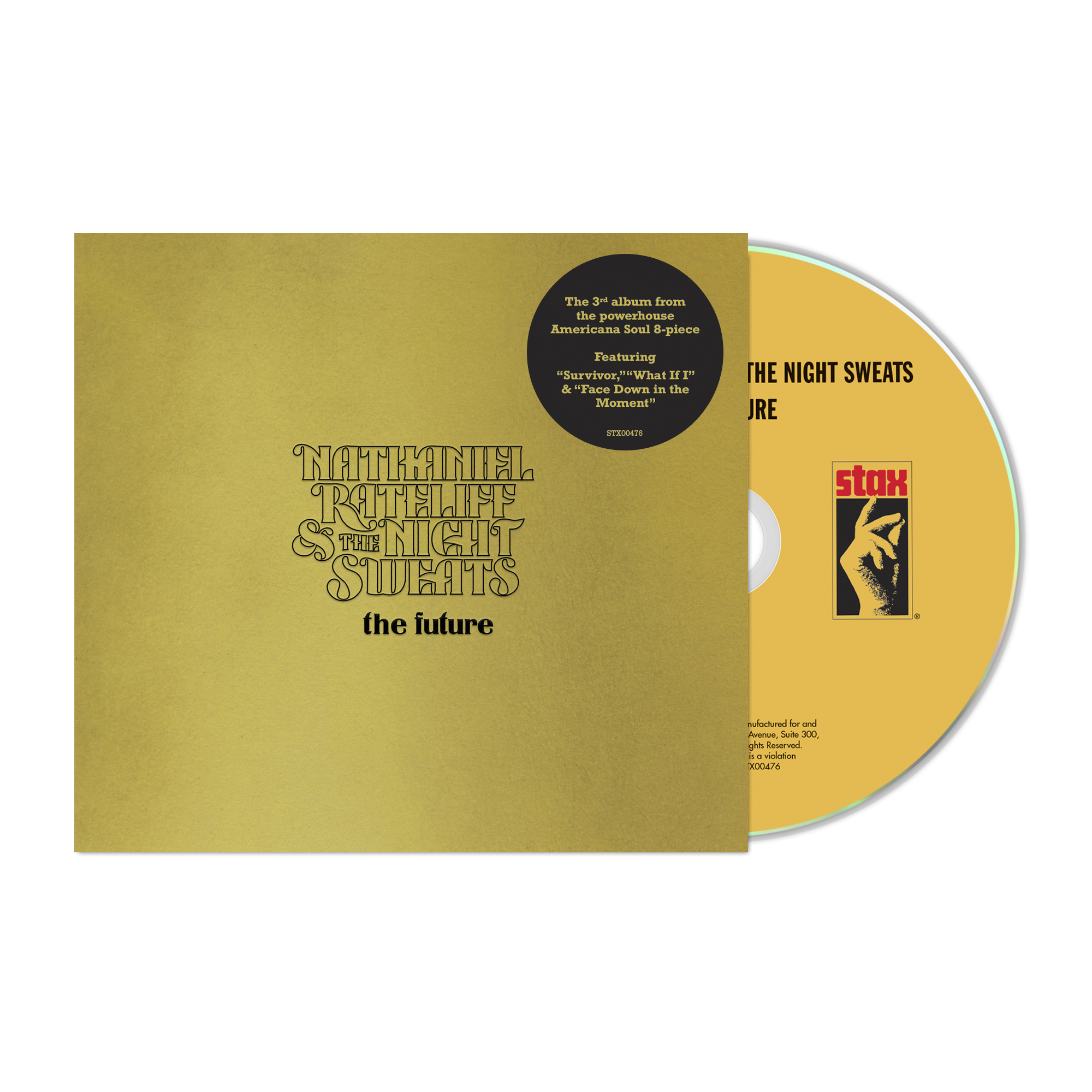 NATHANIEL RATELIFF & THE NIGHT SWEATS 'THE FUTURE' CD