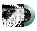 BRAND OF SACRIFICE ‘ENEMY’ 7" + COMIC BOOK - LTD. 150 - BLUE/WHITE CRYSTAL