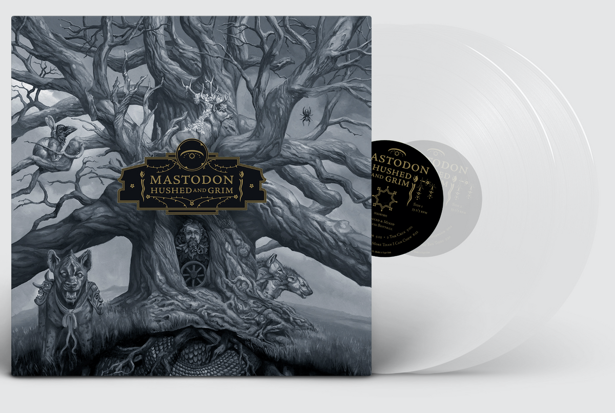 MASTODON 'HUSHED & GRIM' 2LP - CLEAR