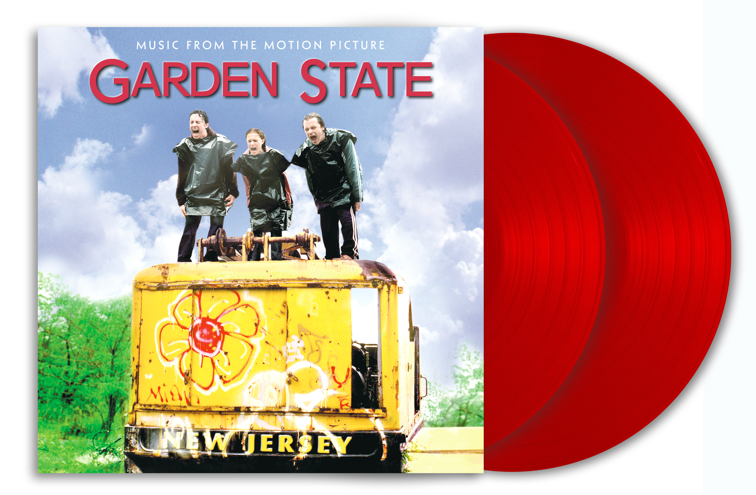 GARDEN STATE ‘MUSIC FROM THE MOTION PICTURE’ 2LP - EXCLUSIVE -OPAQUE RED