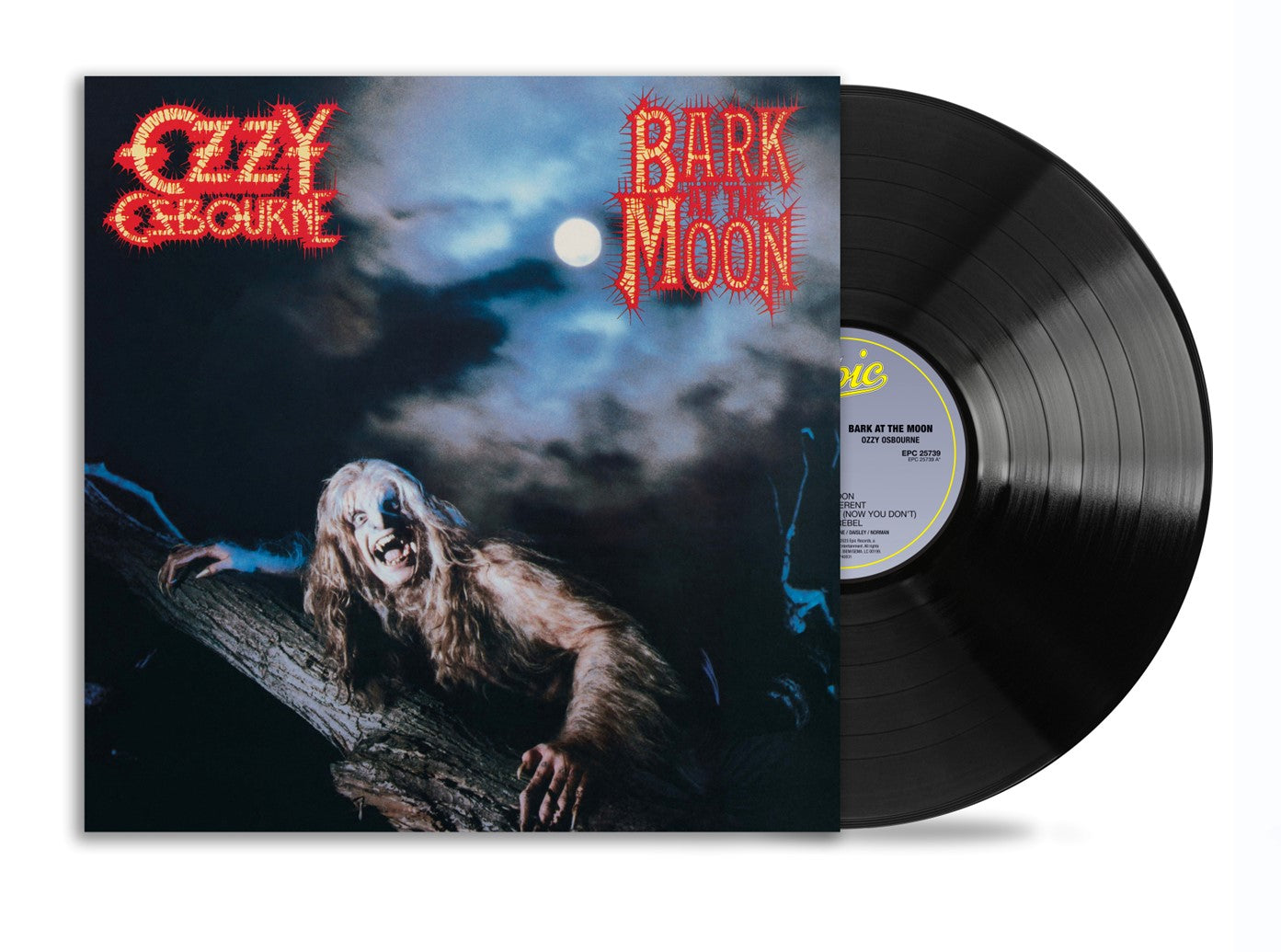 OZZY OSBOURNE 'BARK AT THE MOON' 40TH ANNIVERSARY EDITION LP