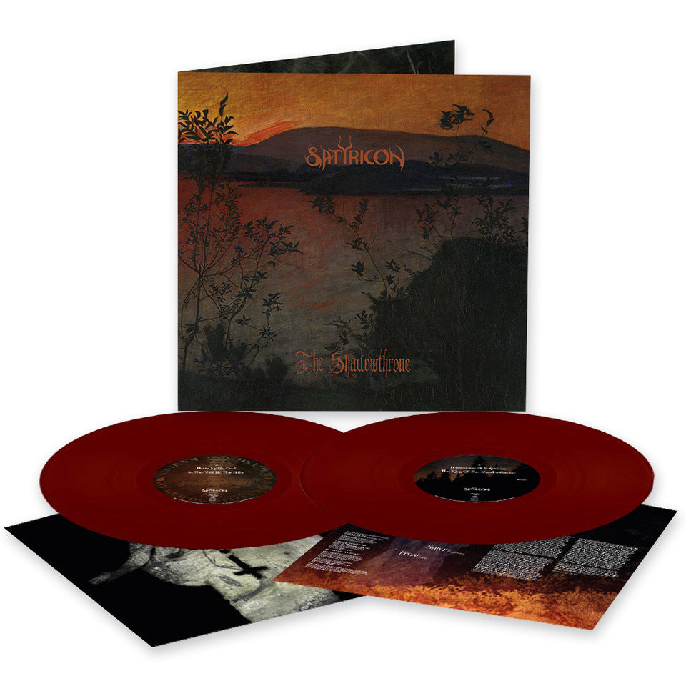 SATYRICON 'THE SHADOWTHRONE' 2LP - EXCLUSIVE - LTD. 500 - OXBLOOD