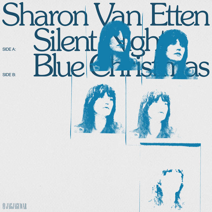 SHARON VAN ETTEN 'SILENT NIGHT / BLUE CHRISTMAS' 7" EP - CLEAR