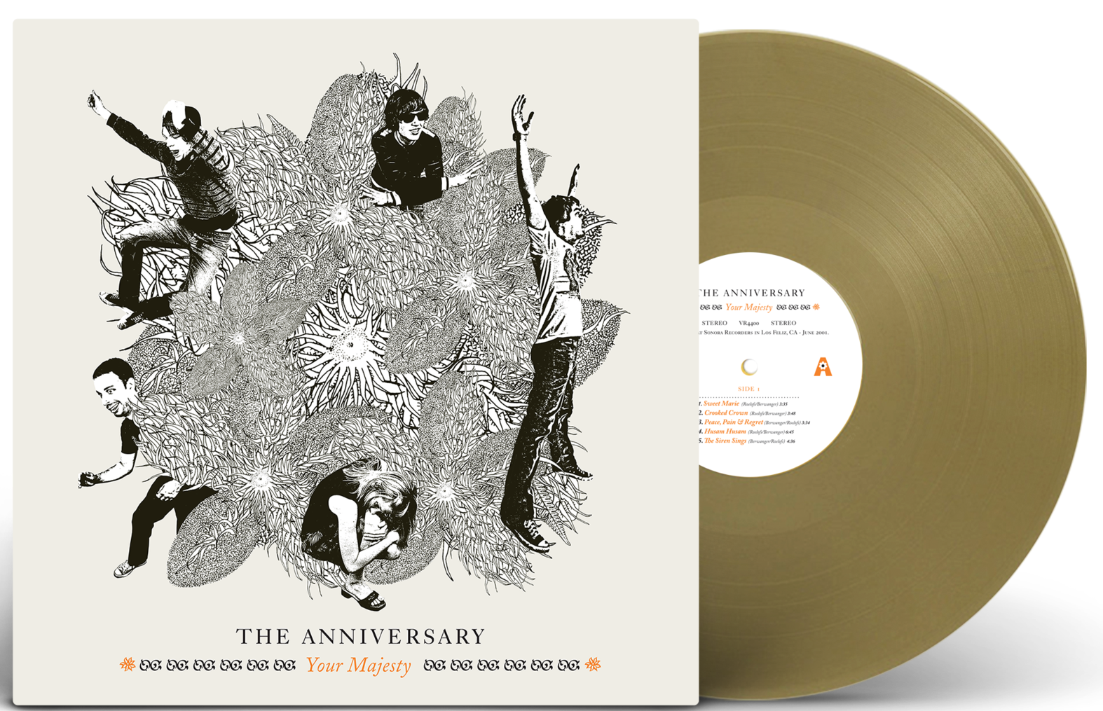 THE ANNIVERSARY 'YOUR MAJESTY' ANNIVERSARY EDITION LP - GOLD