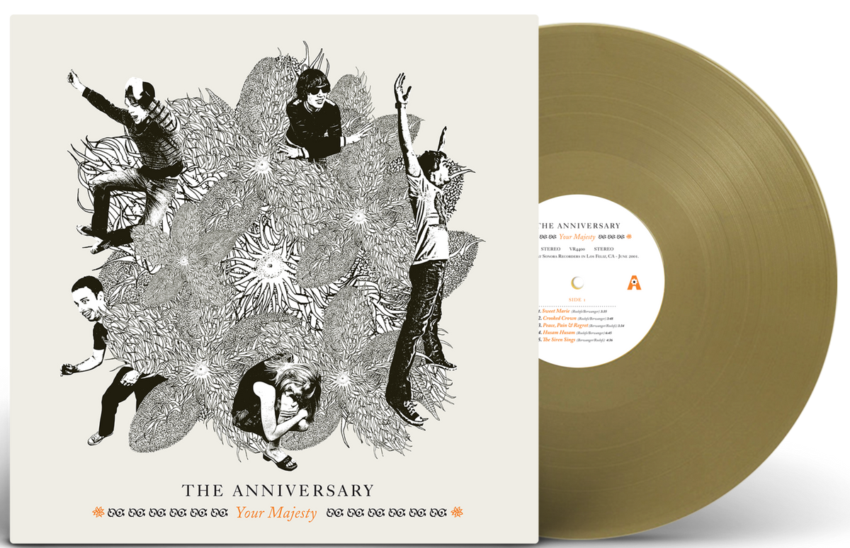 THE ANNIVERSARY 'YOUR MAJESTY' ANNIVERSARY EDITION LP - GOLD