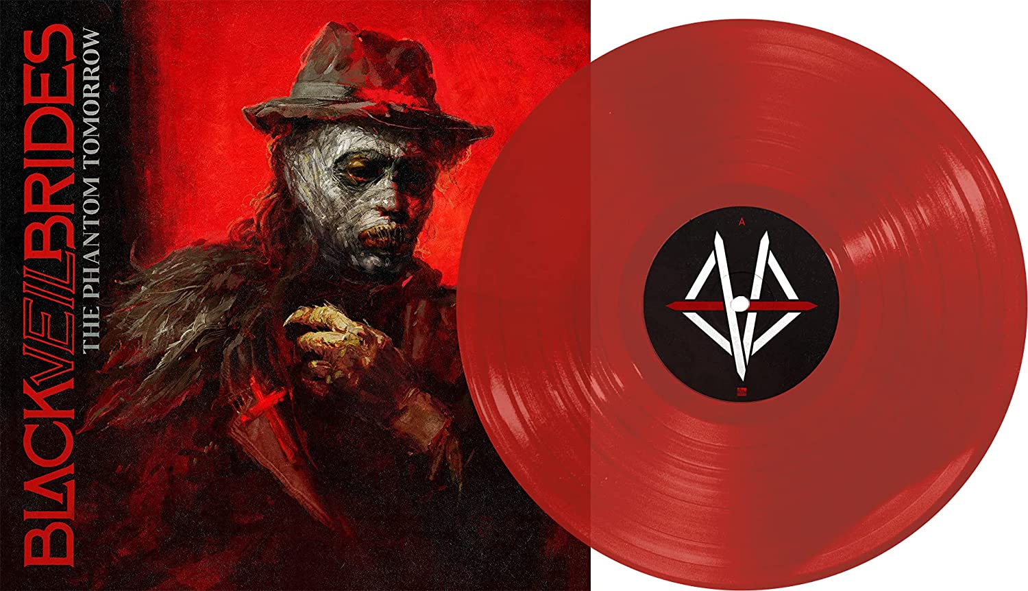 BLACK VEIL BRIDES 'THE PHANTOM TOMORROW' LP - TRANSPARENT RED