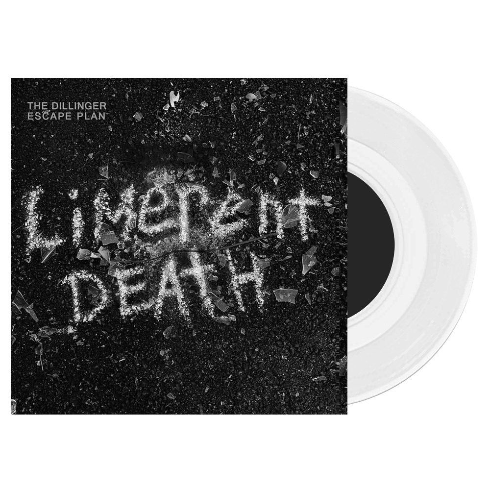 THE DILLINGER ESCAPE PLAN 'LIMERENT DEATH'  7" SINGLE - WHITE