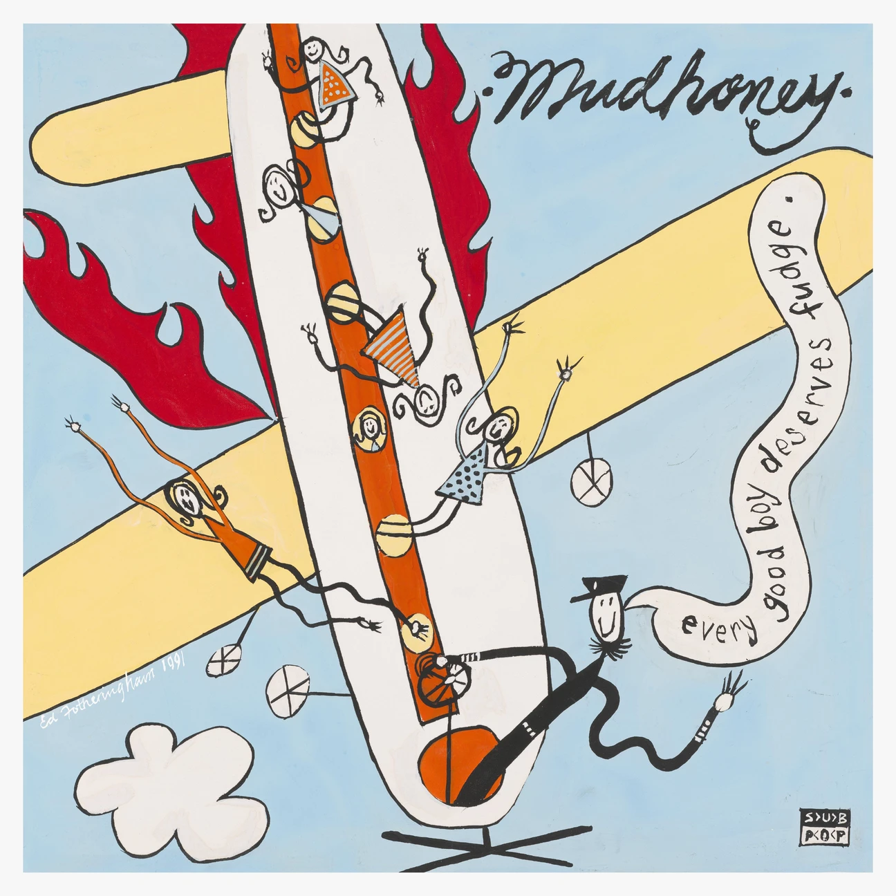 MUDHONEY 'EVERY GOOD BOY DESERVES FUDGE' 30TH ANNIVERSARY DELUXE 2LP - COLORED