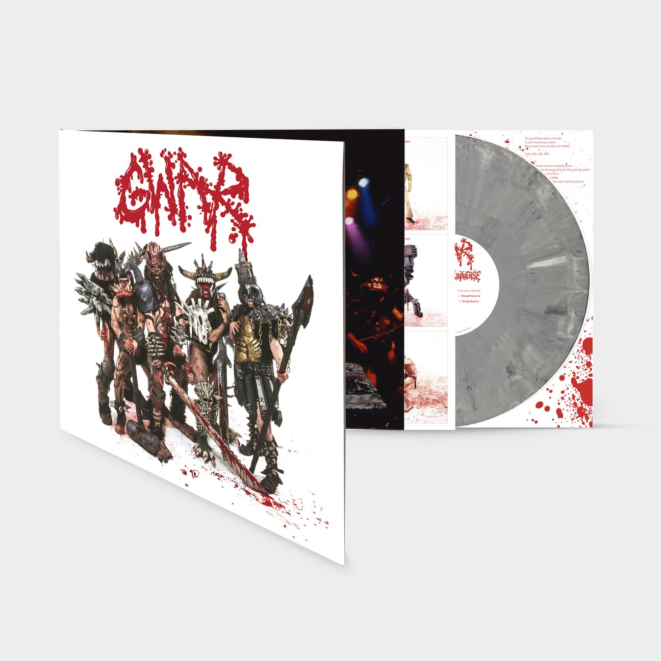 GWAR ‘SCUMDOGS OF THE UNIVERSE' 30TH ANNIVERSARY 2LP - GREY MARBLE