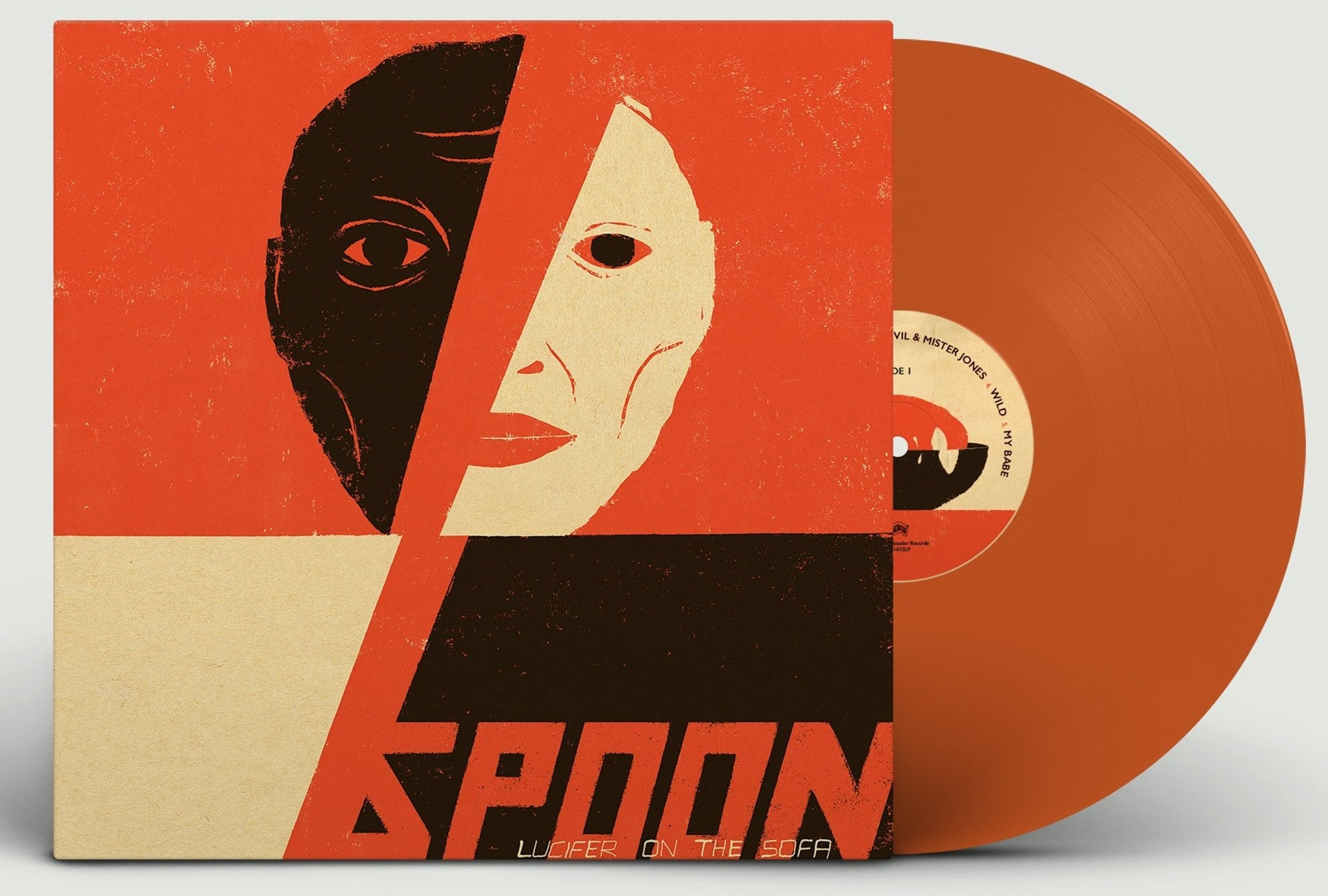 SPOON 'LUCIFER ON THE SOFA' LP - ORANGE