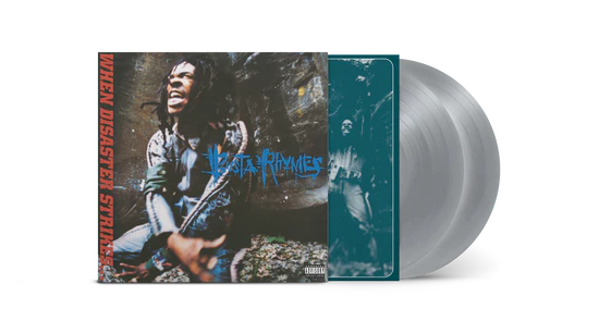 BUSTA RHYMES 'WHEN DISASTER STRIKES' 25TH ANNIVERSARY EDITION 2LP - SILVER