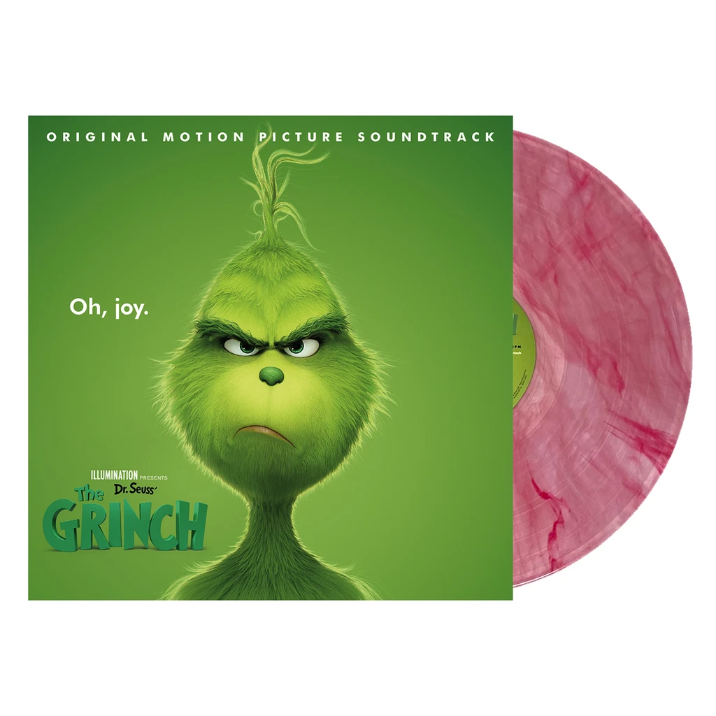 DR. SEUSS' THE GRINCH SOUNDTRACK LP - RED/WHITE