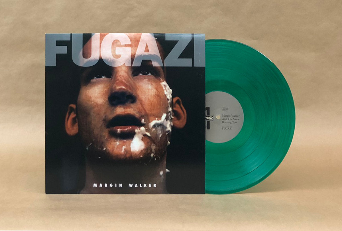 FUGAZI 'MARGIN WALKER' 12" EP - TRANSLUCENT GREEN