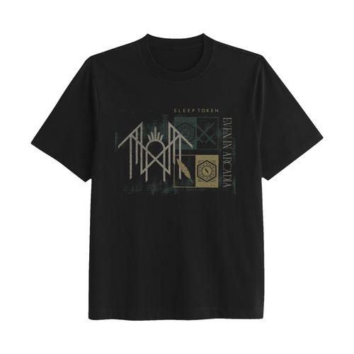 SLEEP TOKEN 'EVEN IN ARCADIA' BLACK T-SHIRT