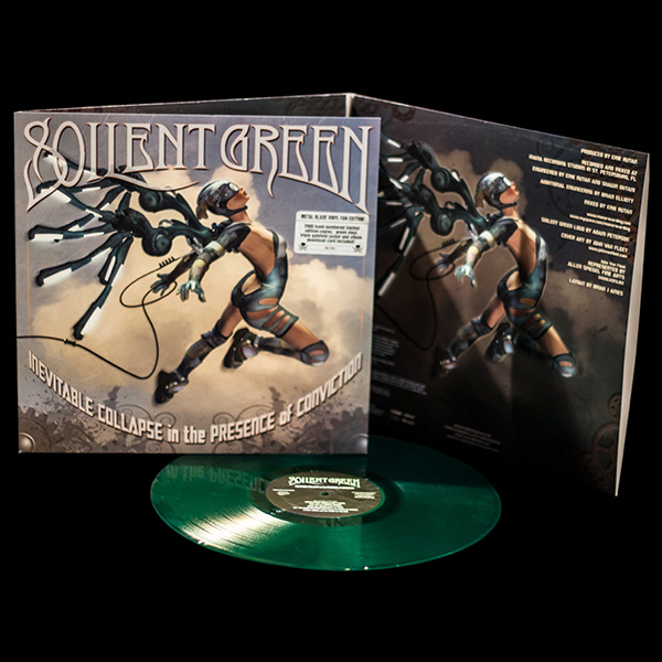 SOILENT GREEN 'INEVITABLE COLLAPSE IN THE PRESENCE OF CONVICTION' LP - GREEN