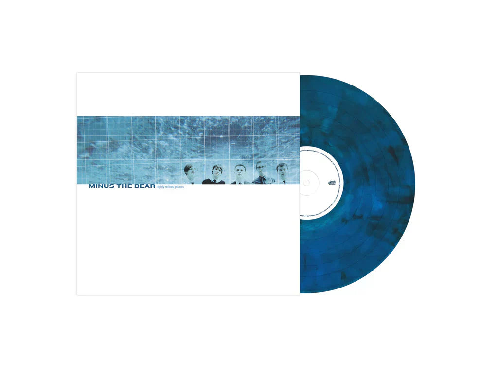 MINUS THE BEAR 'HIGHLY REFINED PIRATES' LP - BLUE SMOKE