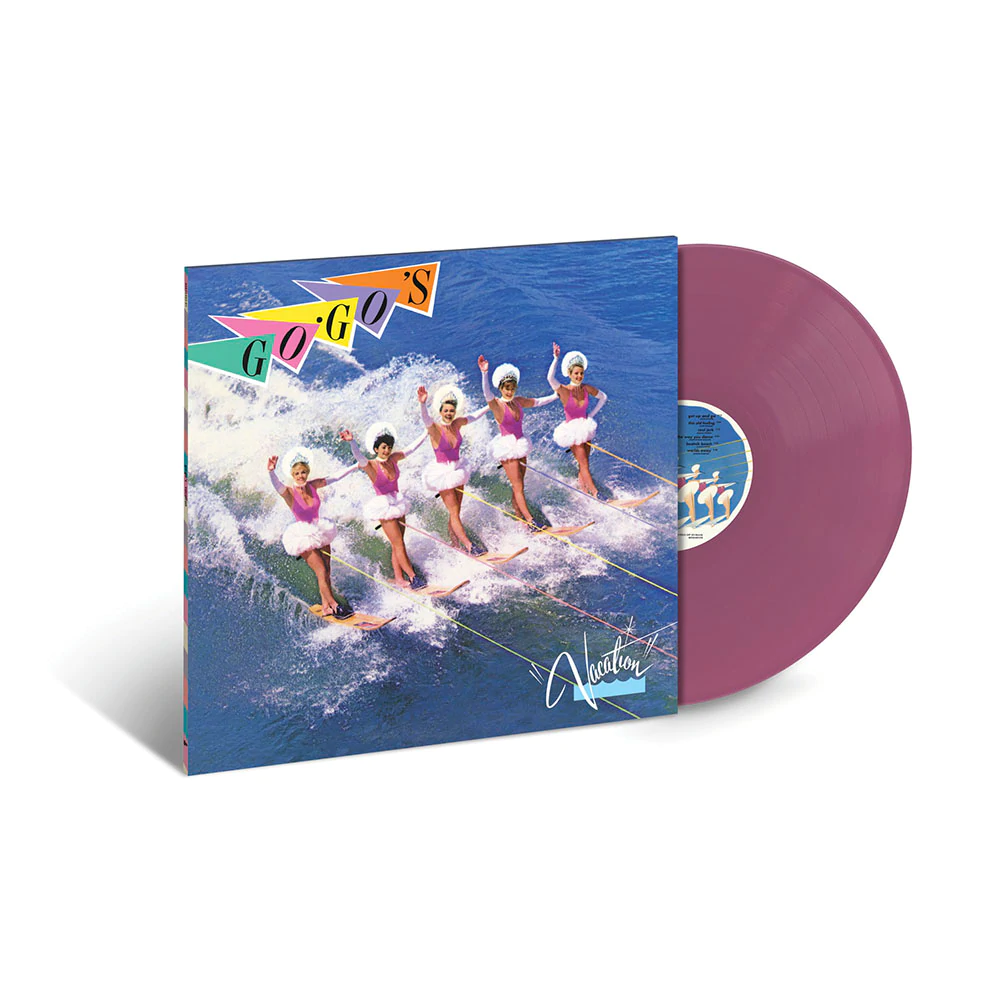 THE GO-GO'S 'VACATION' LP - OPAQUE LAVENDER