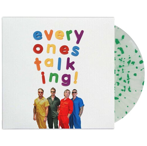 ALL TIME LOW 'EVERYONE'S TALKING!' LP - WHITE/GREEN