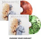MEGADETH 'MEGADETH' 2LP - EXCLUSIVE - LTD. 300 - VARIOUS COLOR