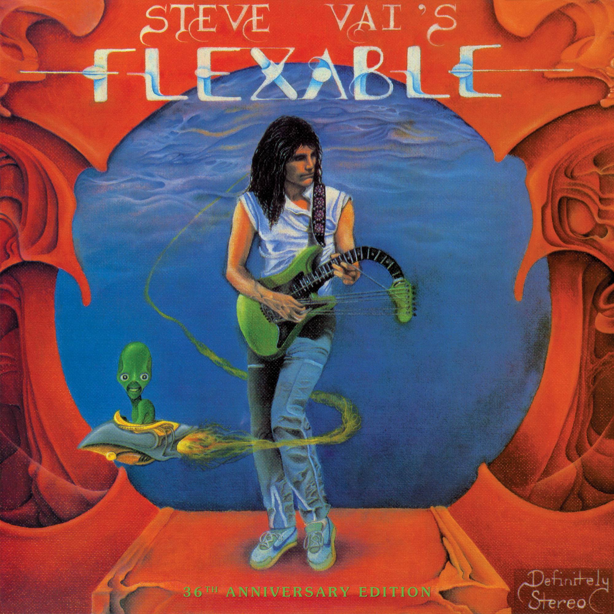 STEVE VAI 'FLEX-ABLE: 36TH ANNIVERSARY' LP - CLEAR