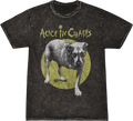 ALICE IN CHAINS'THREE-LEGGED DOG' MINERAL WASH T-SHIRT