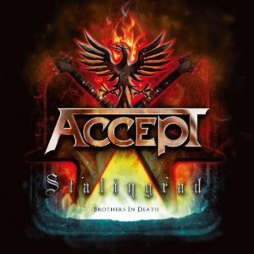 ACCEPT 'STALINGRAD' 2LP - WHITE/BLACK/RED/SPLATTER