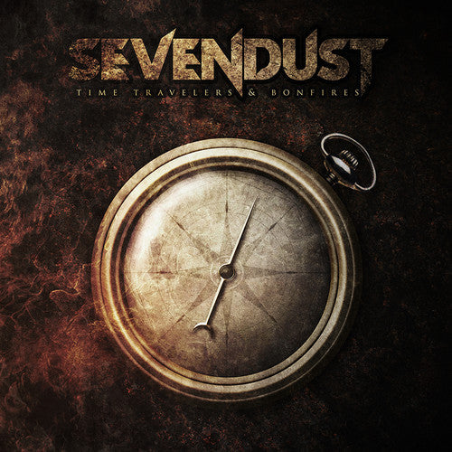SEVENDUST 'TIME TRAVELERS & BONFIRES' LP - CLEAR/BLACK SMOKE