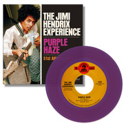 JIMI HENDRIX 'PURPLE HAZE 51ST ANNIVERSARY' 7" EP - PURPLE