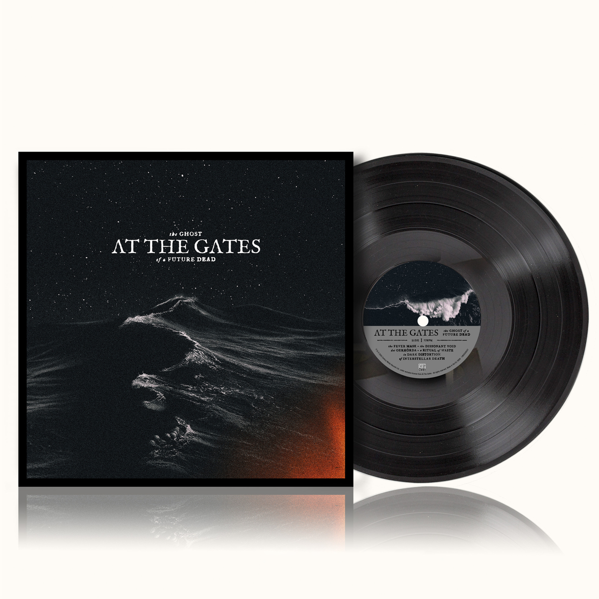 AT THE GATES 'THE GHOST OF A FUTURE DEAD' LP - BLACK