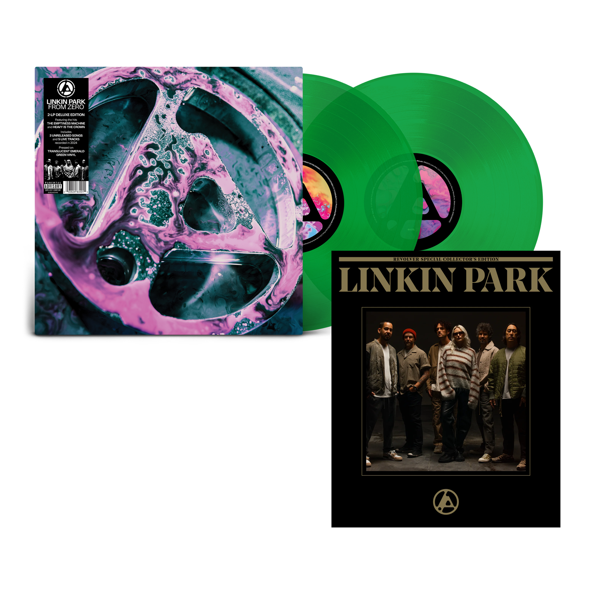 LINKIN PARK 'FROM ZERO' DELUXE EDITION LP + LINKIN PARK SPECIAL EDITION MAGAZINE