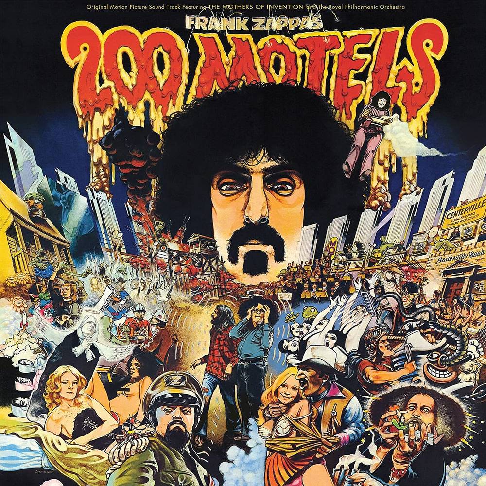 FRANK ZAPPA '200 MOTELS' MOTION PICTURE SOUNDTRACK 2LP