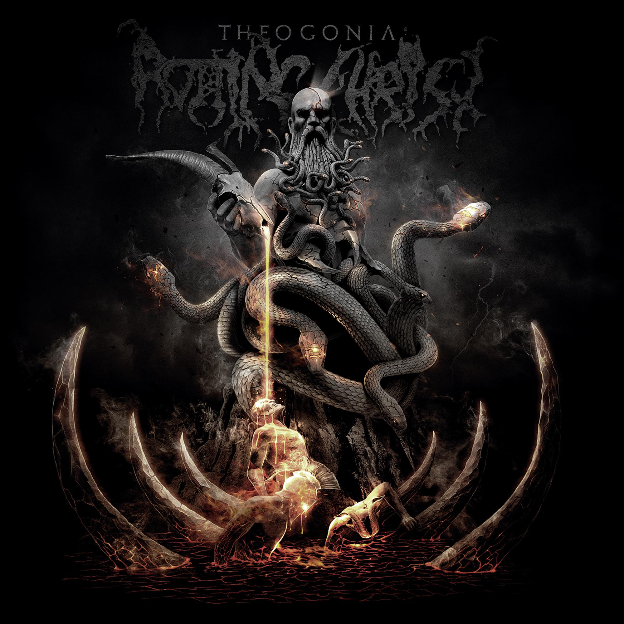 ROTTING CHRIST 'THEOGONIA' LP - LTD. - NEON ORANGE