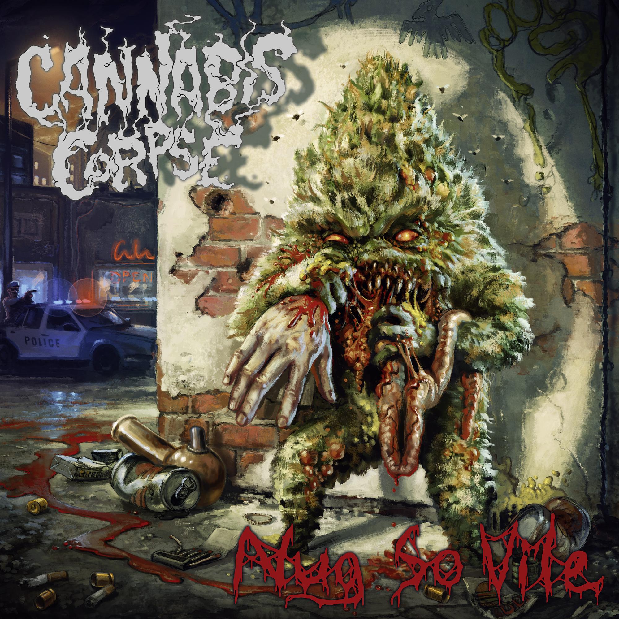 CANNABIS CORPSE 'NUG SO VILE' LP - LTD. - GRAY