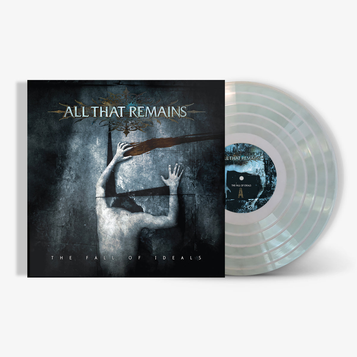 ALL THAT REMAINS ‘THE FALL OF IDEALS’ LP - LTD. 1000 - CRYSTAL CLEAR