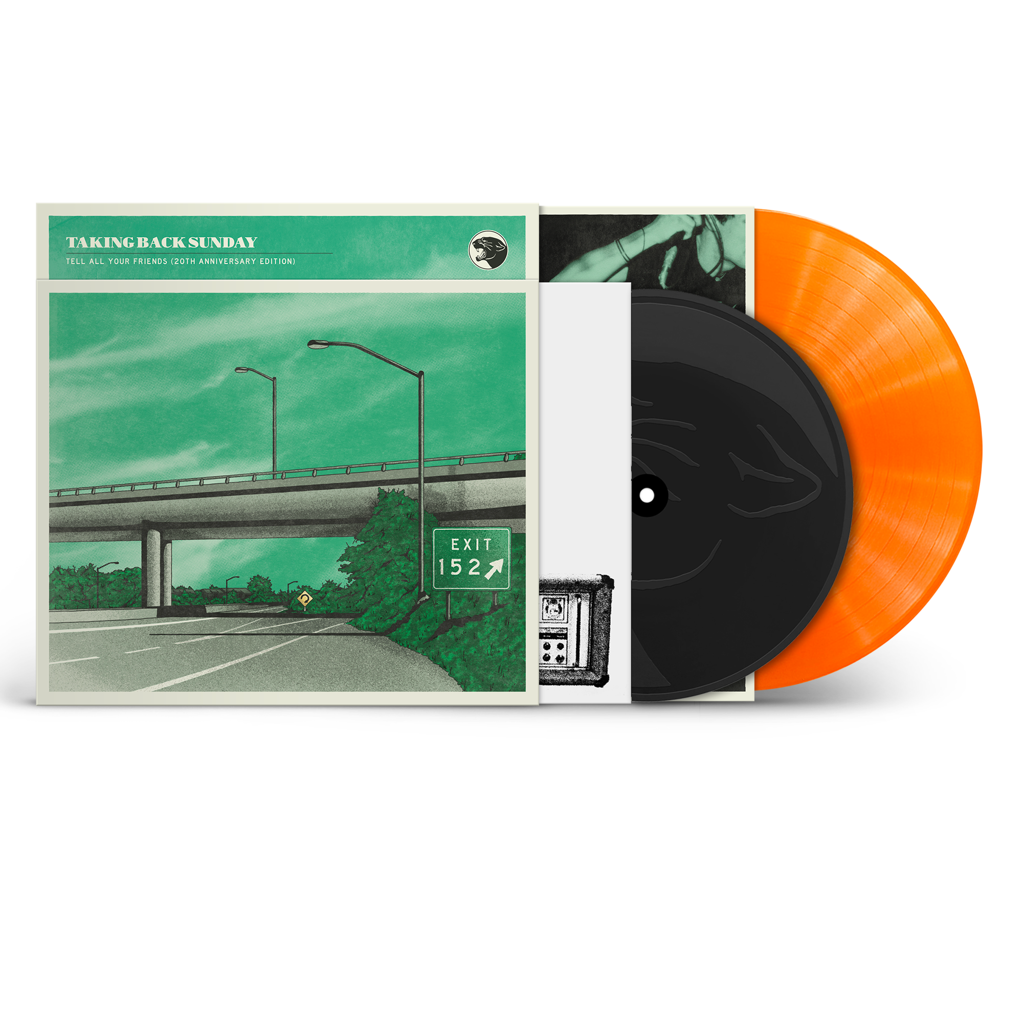 TAKING BACK SUNDAY 'TELL ALL YOUR FRIENDS' LP + 10" - EXCLUSIVE - LTD. 1000 - ORANGE CRUSH